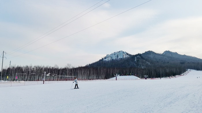 半年前的伊春梅花山滑雪经历