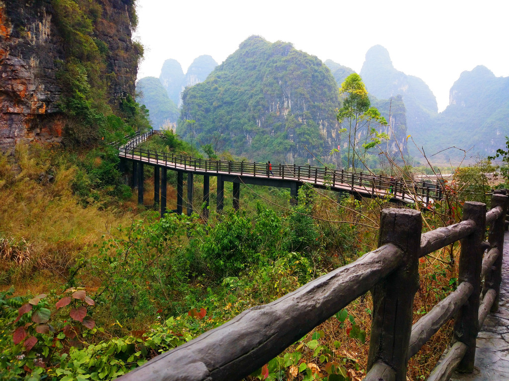 桂林,阳朔游好山,好水,好风光