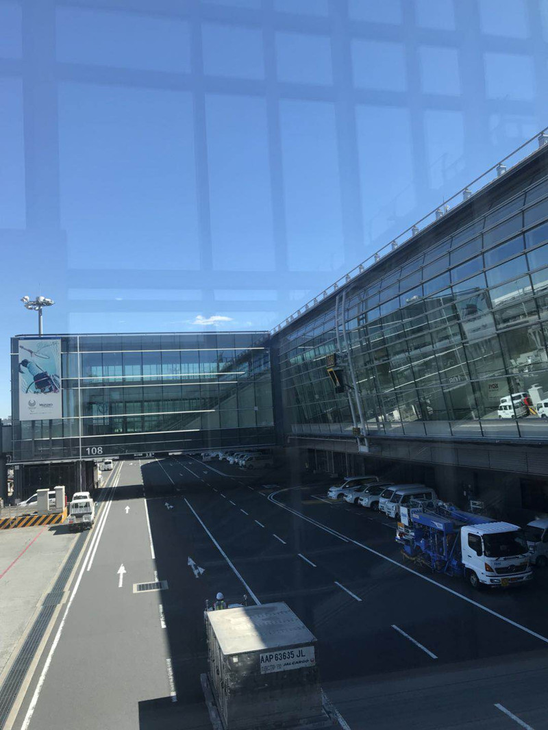 羽田机场全日空机体整备场