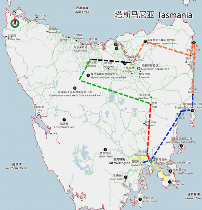 遗失之洲,神奇之地~澳大利亚12日,自驾塔斯马尼亚
