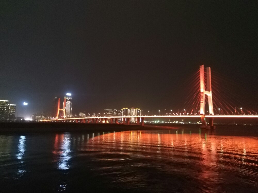 南昌赣江夜景