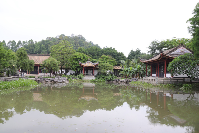 佛山顺德逢简水乡与顺峰山公园