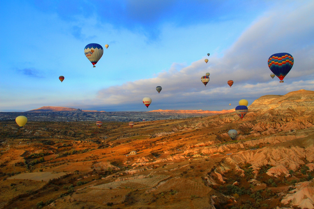 独特的风貌 难忘的体验—土耳其卡帕多奇亚热气球惊鸿一瞥