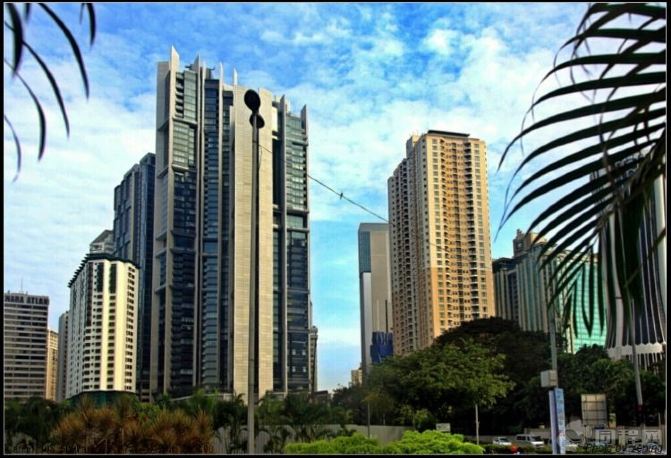 吉隆坡城市高楼大厦林立