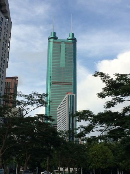 曾经的亚洲第一,深圳的重要标志---地王大厦.