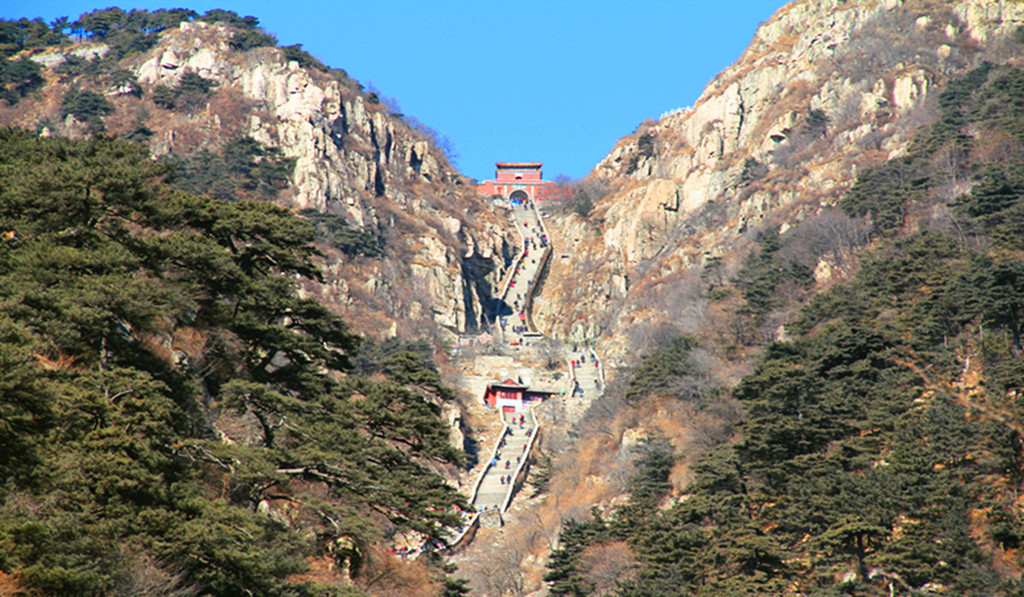 那一年,中华五岳行---东岳泰山【火车自助游】【第四篇】山东泰山中天