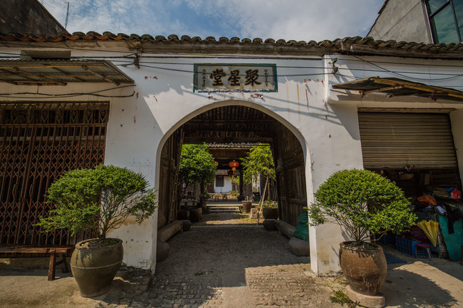 永康最高山峰下的村落——棠溪村