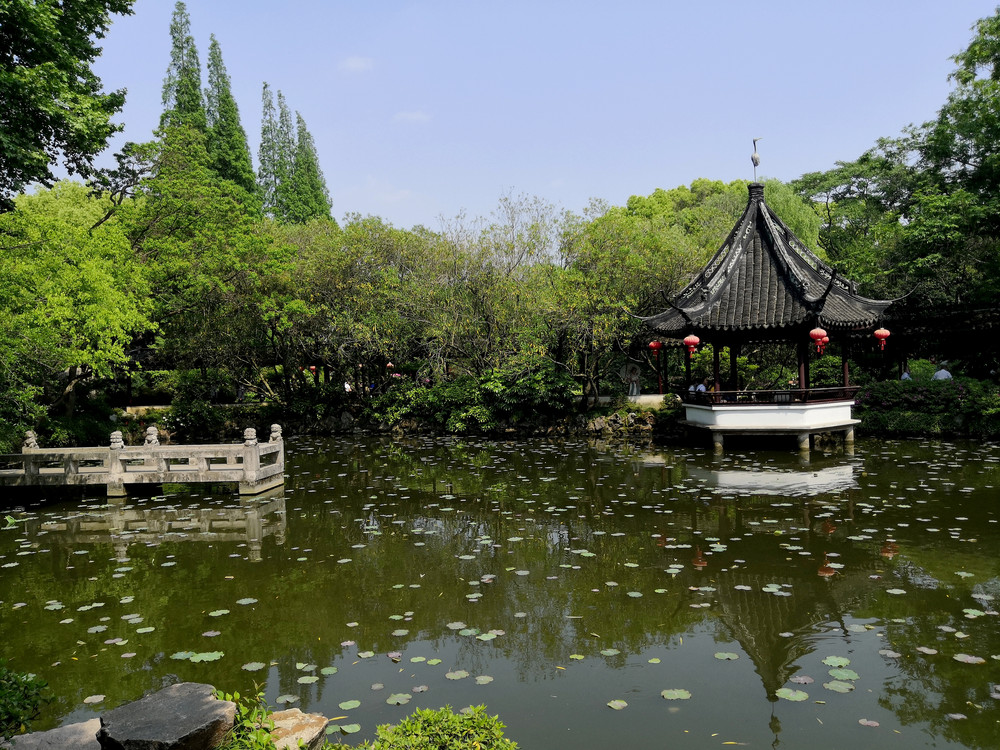 上海闵行体育公园,松江方塔公园,醉白池公园散步去