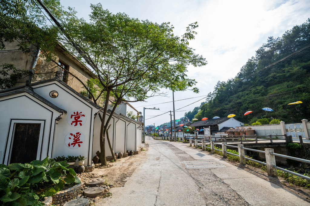 永康最高山峰下的村落——棠溪村