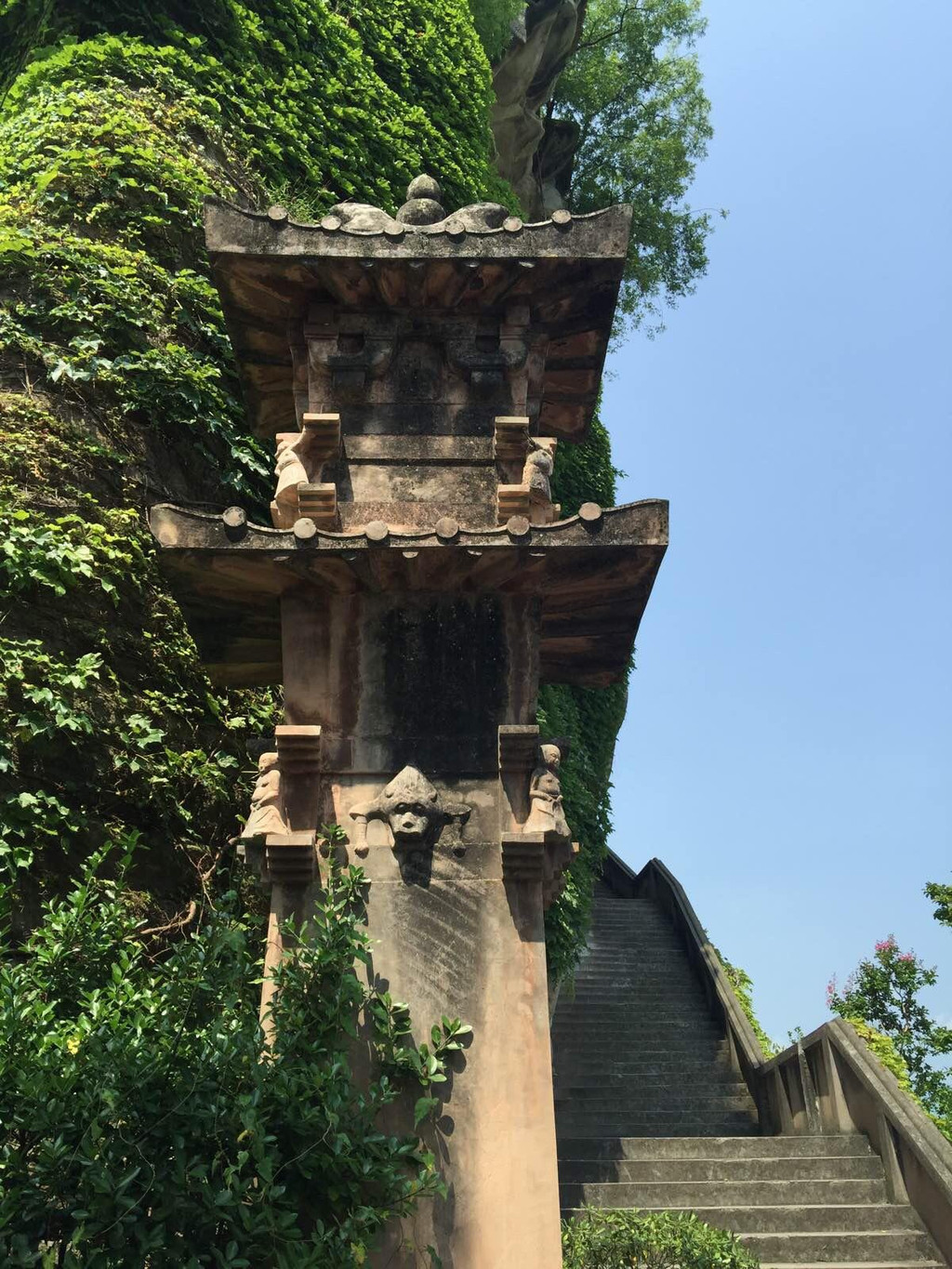 重庆忠县石宝寨一小时游