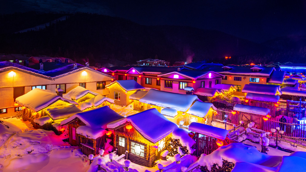 寻找童话镇,哈尔滨雪乡5日游