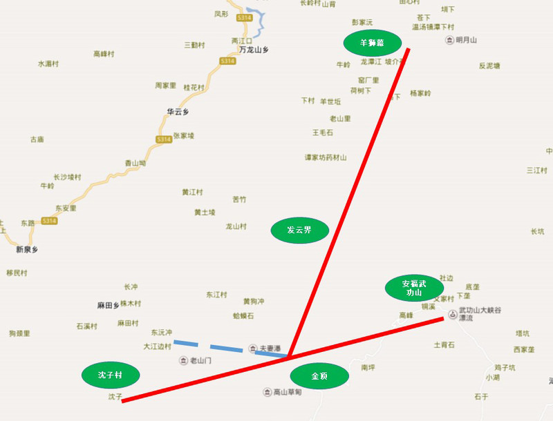 萍乡武功山常规线路自由行攻略