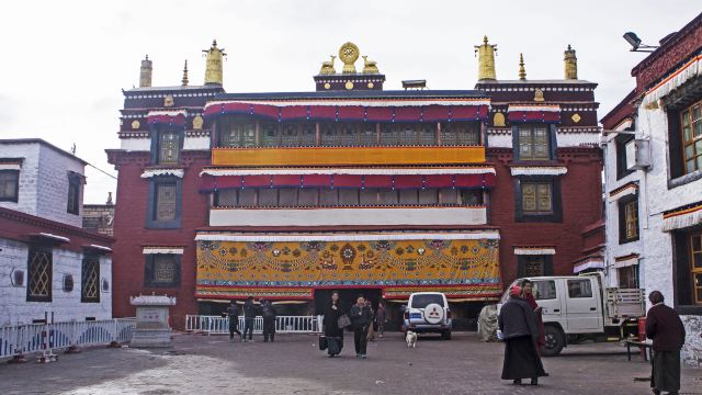 小昭寺虽然规模和名声都比不过大昭寺,但别有风味.