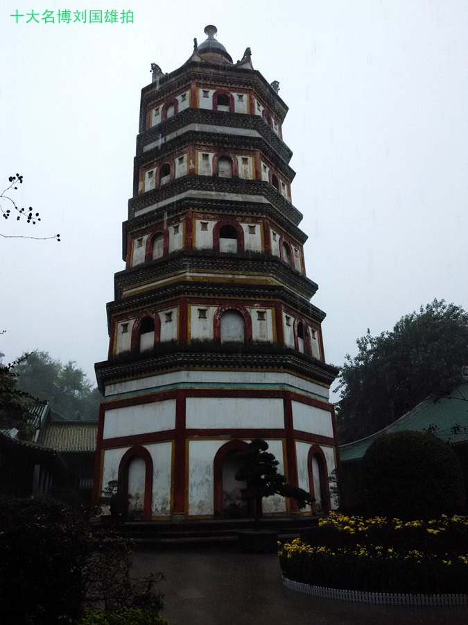 大雨挡不住游千年古刹南华寺的兴致--独行广东(7)