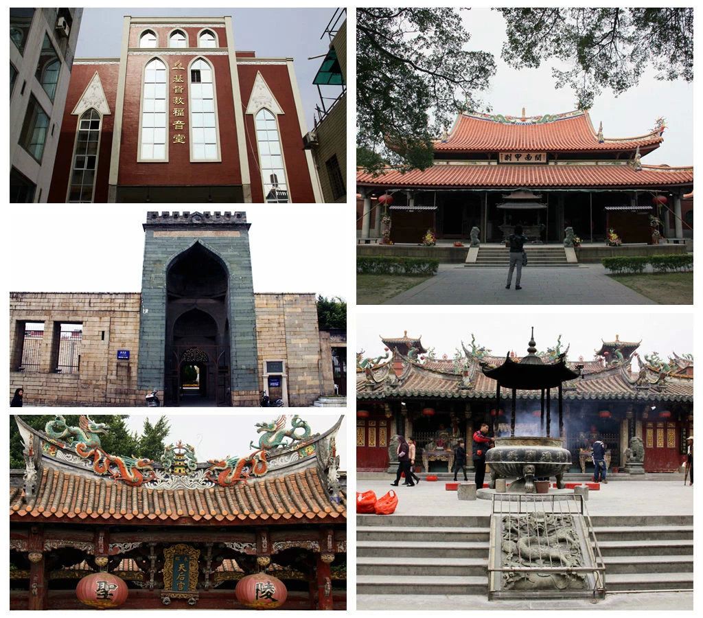 作为曾经的世界级港口,"世界宗教博物馆",泉州至今还保留了五种宗教