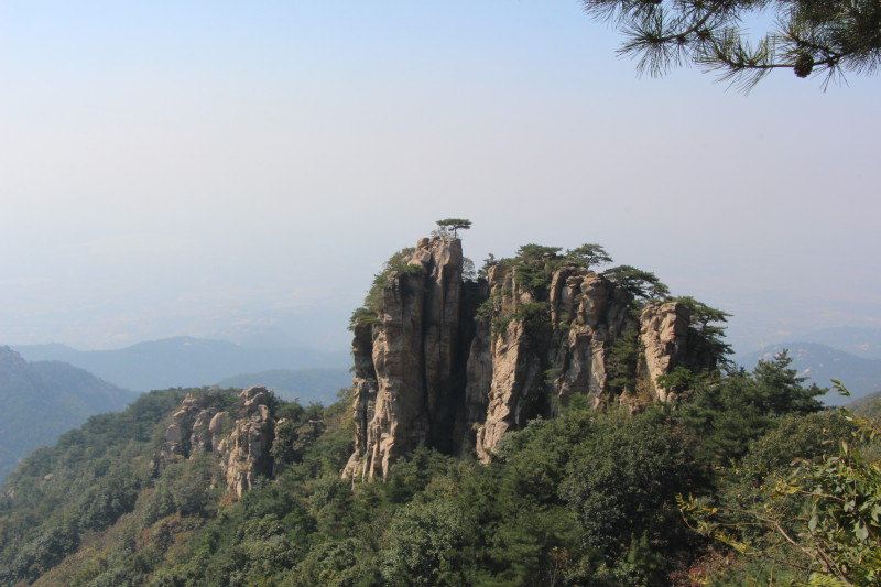 山东蒙山龟蒙顶游记
