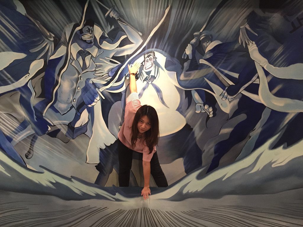 在"海贼王3d展"打破次元壁,给力拍!拍!拍!