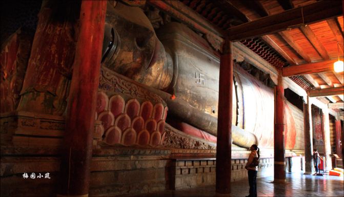 卧佛长睡睡千年 -- 甘肃张掖大佛寺
