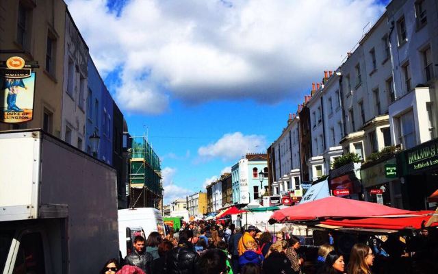 诺丁山notting hill周末市场portobello market