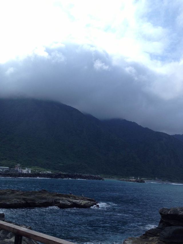 云海,高山,大海