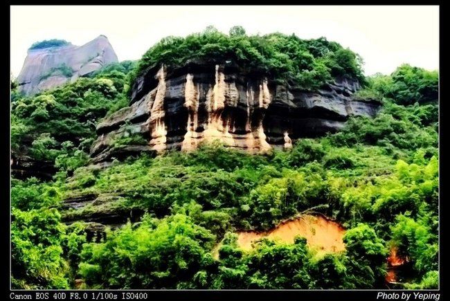 首先前往丹霞山的阳元山景区.