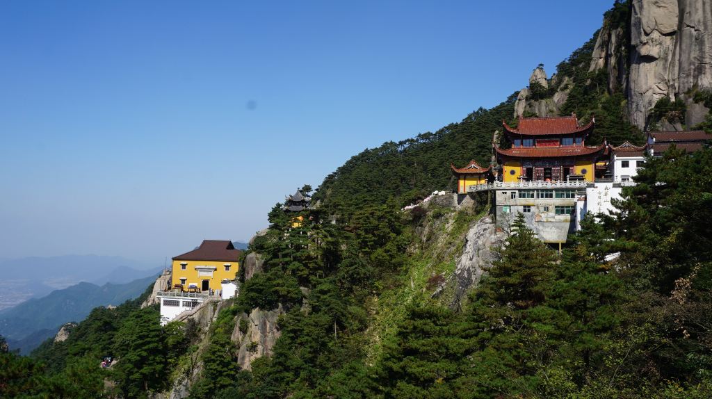 池州市青阳县"九华山大愿文化园",观九华大佛.
