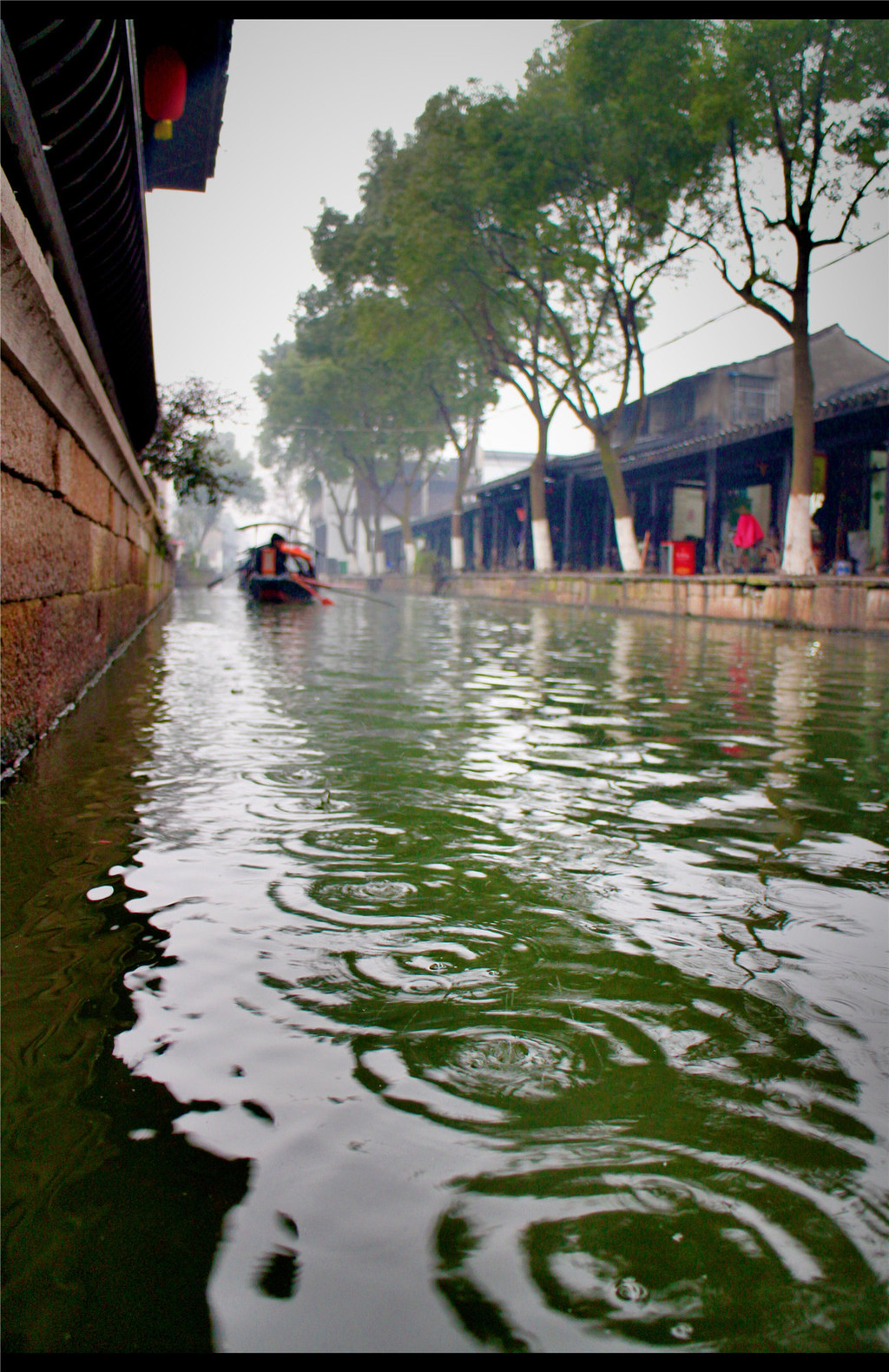 最美不过下雨天——安昌古镇