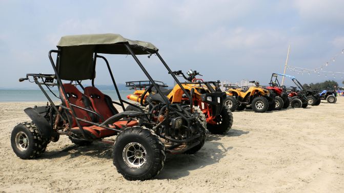 #我的2015#惠州双月湾淡季休闲之旅,日出而动