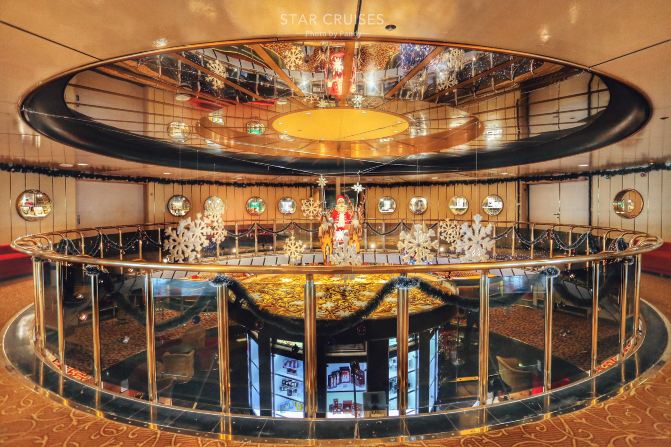 体验海洋上的移动城堡 --丽星邮轮天秤星号海口