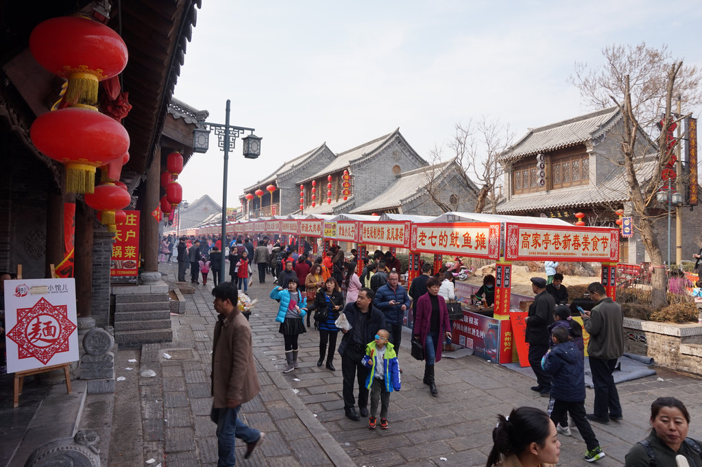 春节在路上 青州古城过大年