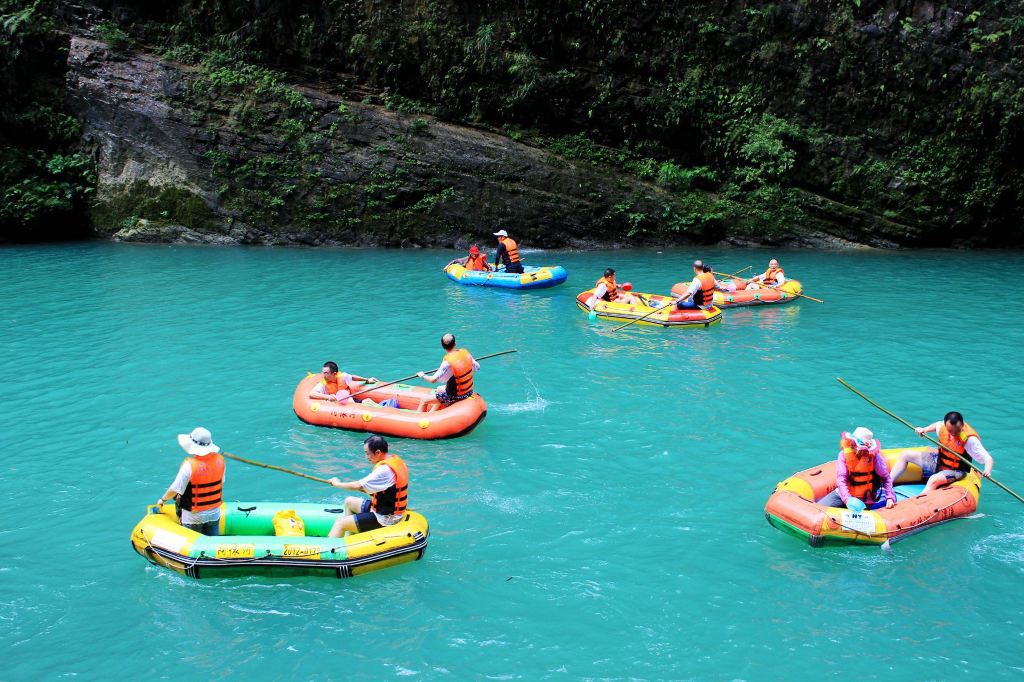 彭水阿依河,忆一次夏日的漂流之旅