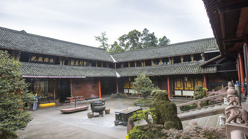 乐山大佛+苏稽美食田园风光+峨眉山报国寺美古镇高手老鼠视频大战图片