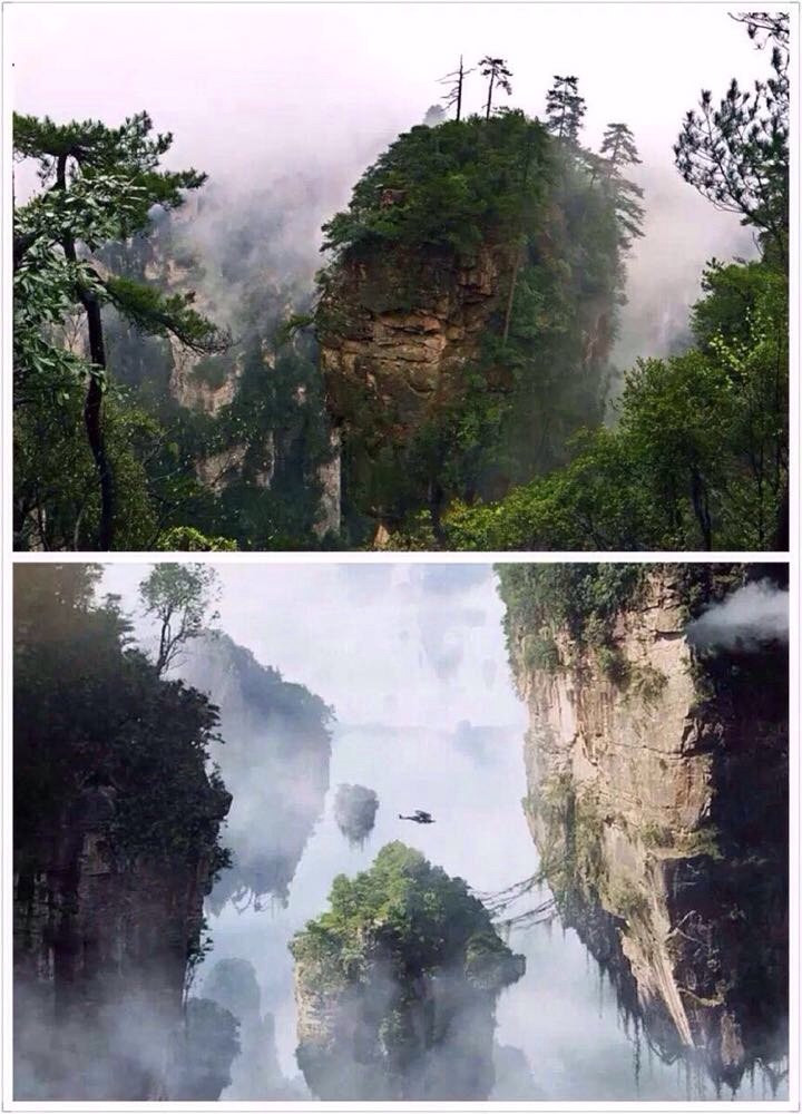 梦一样张家界云海奇观美景