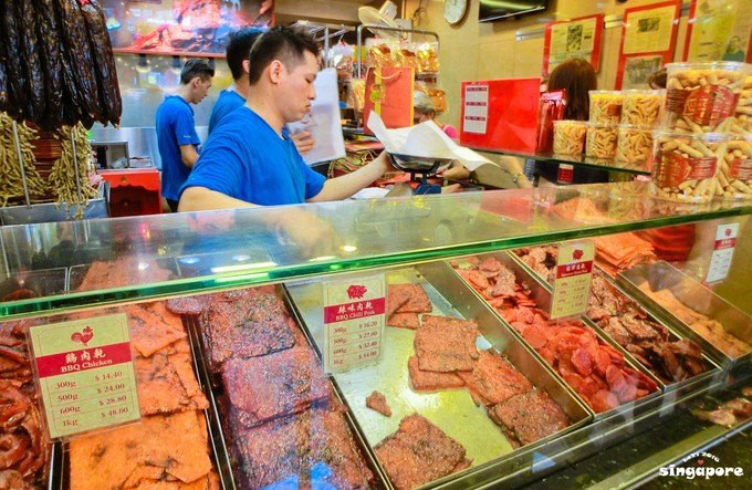 林志源肉干牛车水店