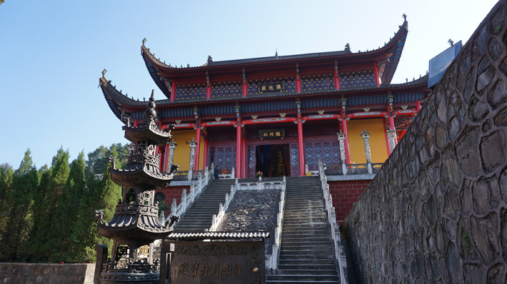 安徽九华山4日旅行攻略(九华街,天台,花台,闵园,百岁宫,大愿文化园