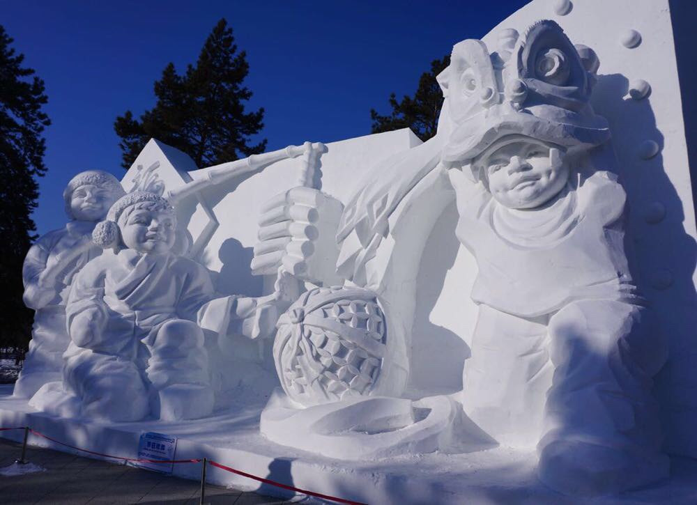 东北冰雪之旅,哈尔滨牡丹江吉林本溪,冰雕雪雕雪乡雾凇冰瀑