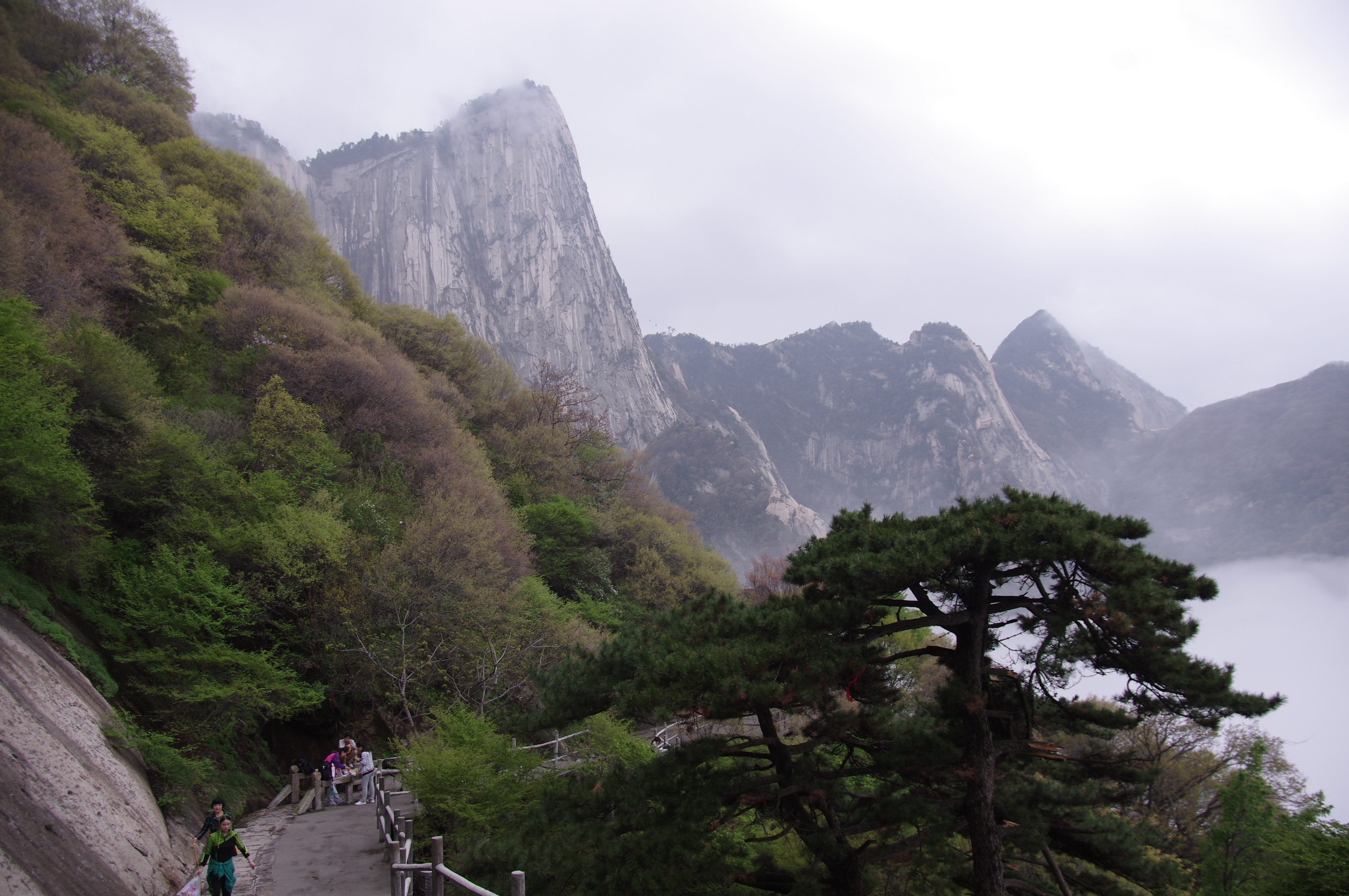 配乐古诗朗诵《咏华山》等