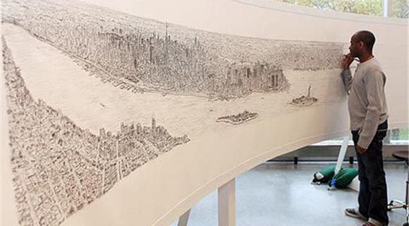 左手天才右手疯子,创造一个世界,他只需一眼