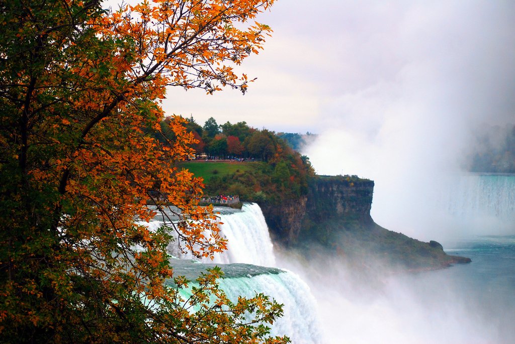 尼亚加拉大瀑布 niagara falls