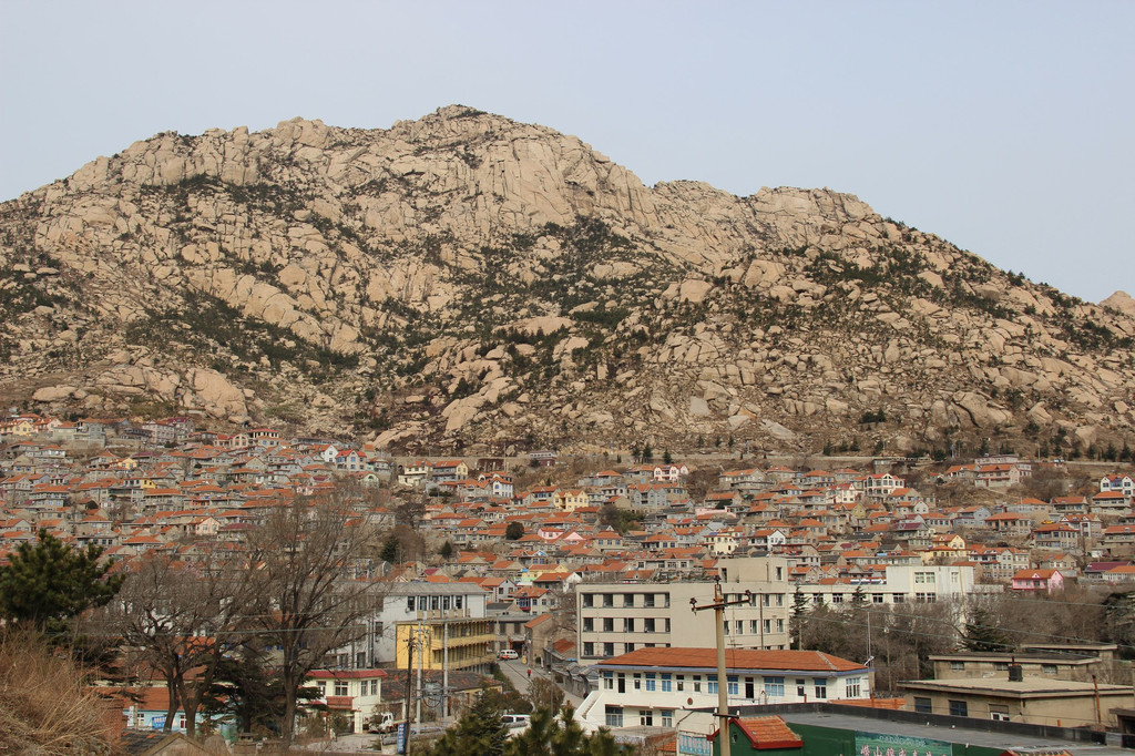 青山村,背靠青山,前面就是大海,青山湾