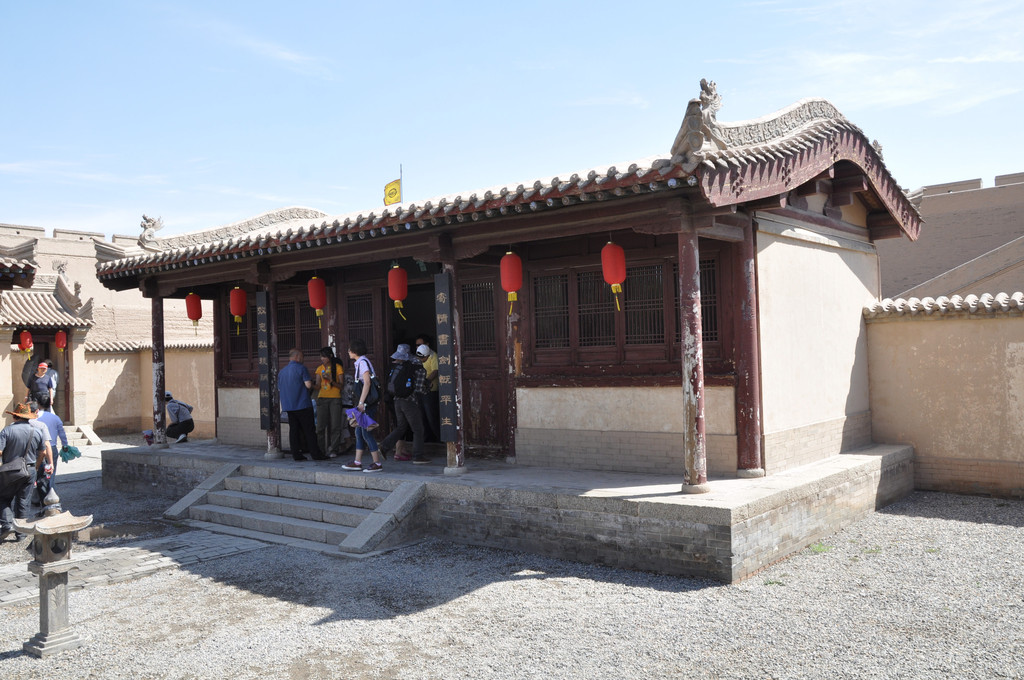 嘉峪关游击将军府,也称游击衙门,初建于明隆庆年间,后来成为明清两代