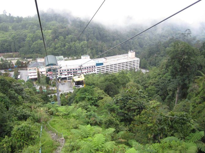 沙巴云顶吉隆坡旅游攻略 手绘地图清晰明了 坐