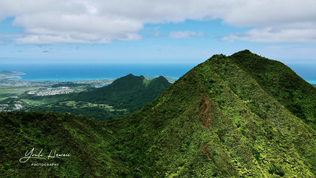 夏威夷旅行|徒步爬山登顶欧胡岛的奥林匹斯山 mount olympus