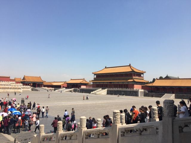 故宫景点,避开周一闭馆时间!提前网上买的票,直