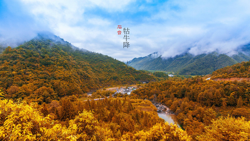 金秋石台牯牛降,皖南最后的天地净土