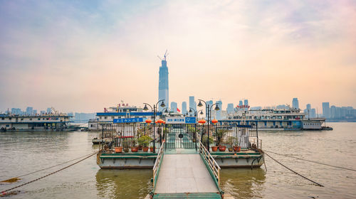 武汉两江游览游船(武昌红巷码头)+含电子导游