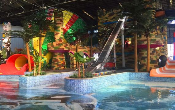 大同魏都水世界一日游温泉温泉汗蒸水上乐园