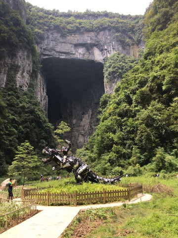天生三桥难忘的天坑玻璃眺望台 - 武隆区游记攻略【携程攻略】