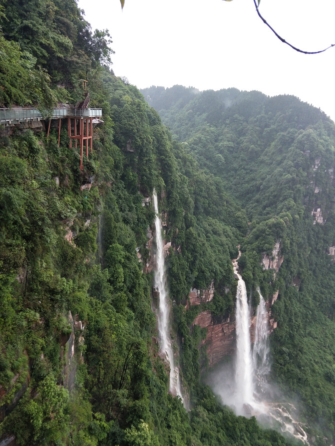 玉屏山玻璃栈道