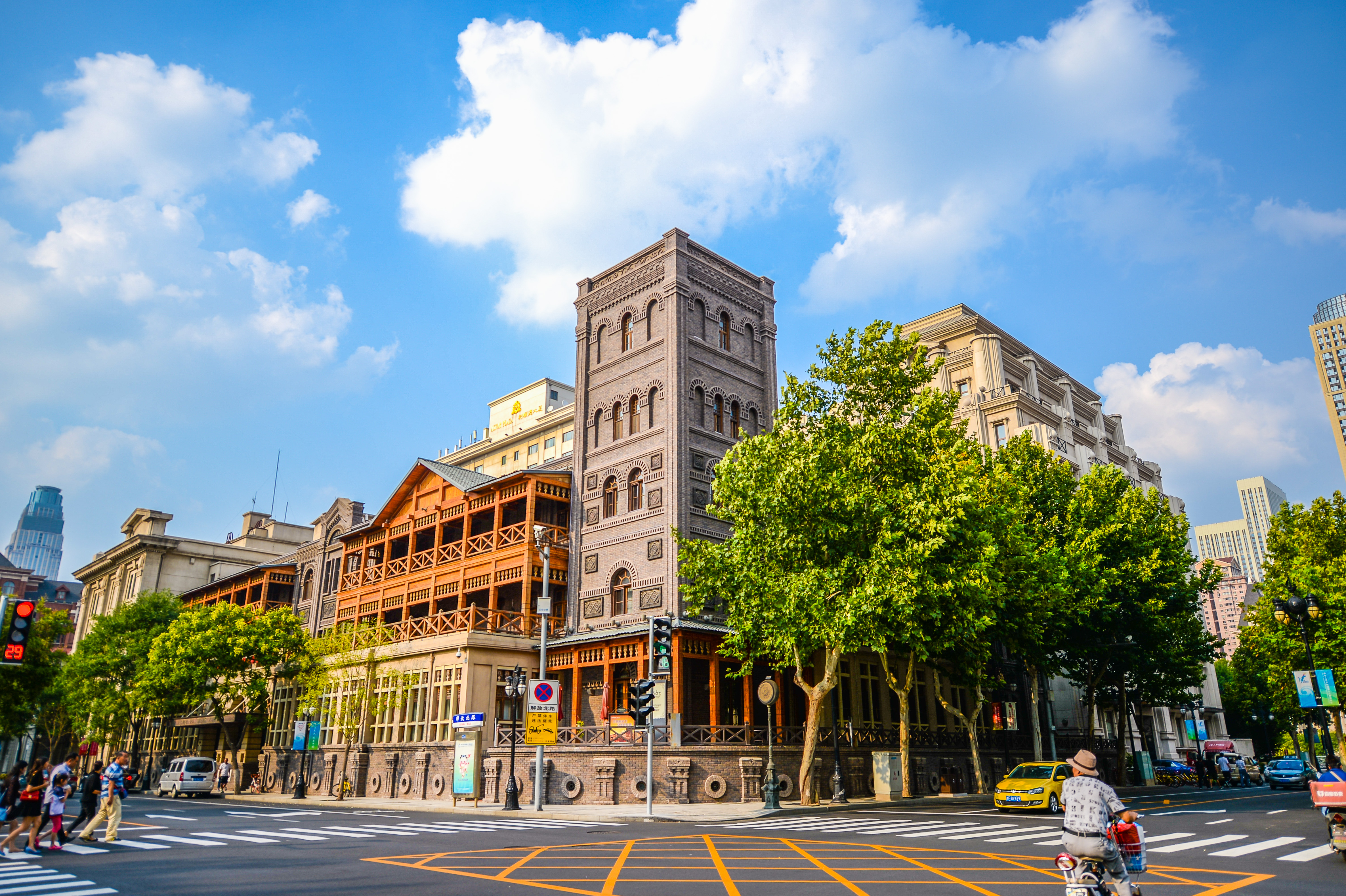 天津古文化街+瓷房子+张学良故居+五大道+意大利风情区一日游